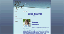 Desktop Screenshot of fionajdonovan.com